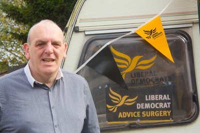 David  Watts at Surgery Caravan in Southwell