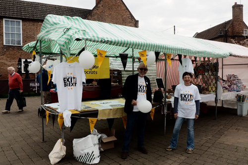 Southwell Market stall