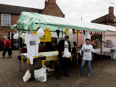 Southwell Market stall