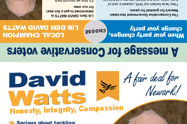 David Watts, LibDem candidate for Newark