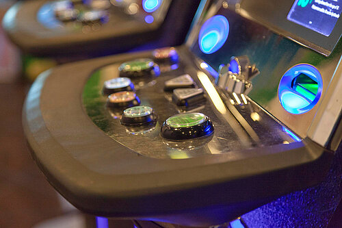 Modern slot machine Photo of a modern slot machine